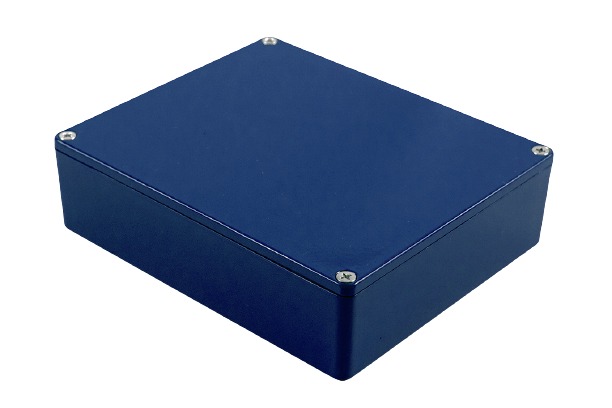 Hammond 1590 Series Die Cast Aluminium Enclosure, IP54, 145 x 121 x 39mm