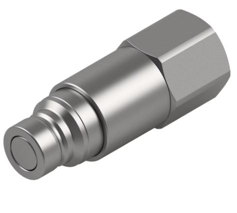Parker Steel Female Hydraulic Quick Connect Coupling, G 1/2 Female