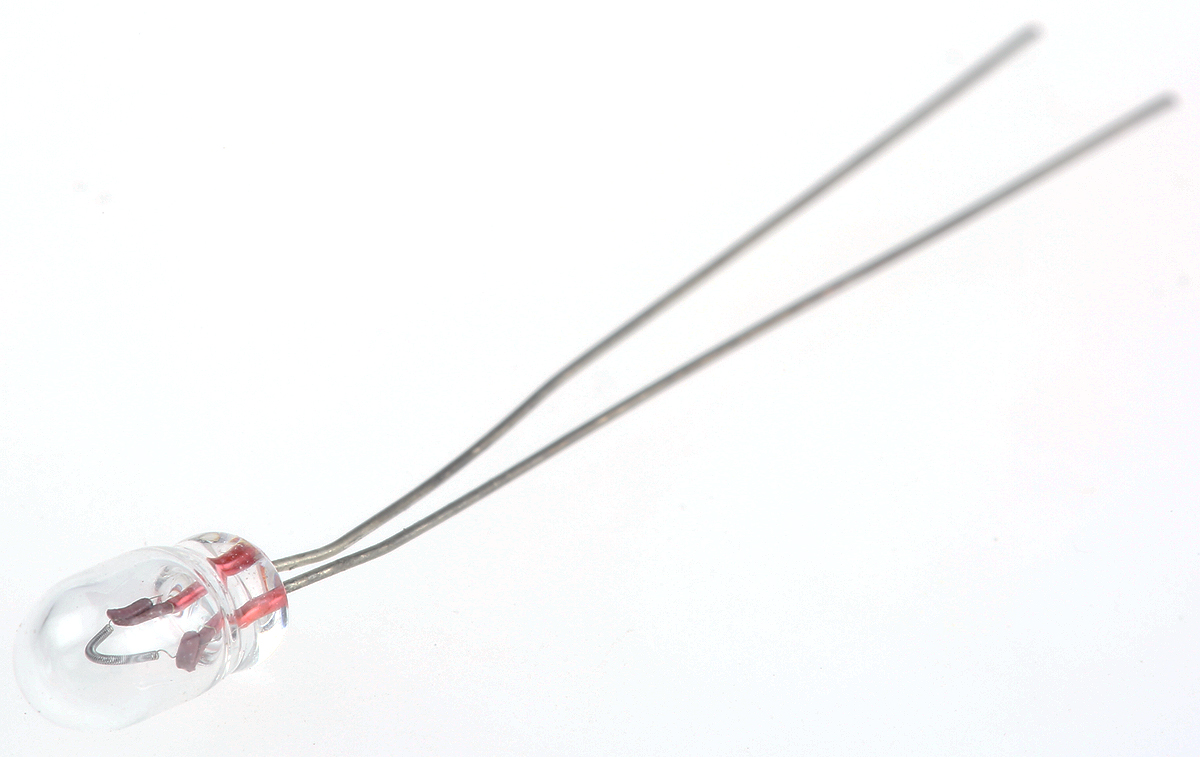 RS PRO Wire Terminal Indicator Light, Clear, 5 V, 115 mA, 40000h