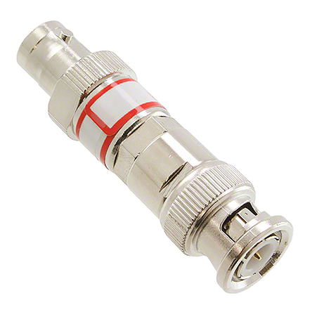 Cinch 50Ω RF Attenuator Straight BNC Connector BNC Plug to BNC Socket 10dB, Operating Frequency 0 → 2GHz