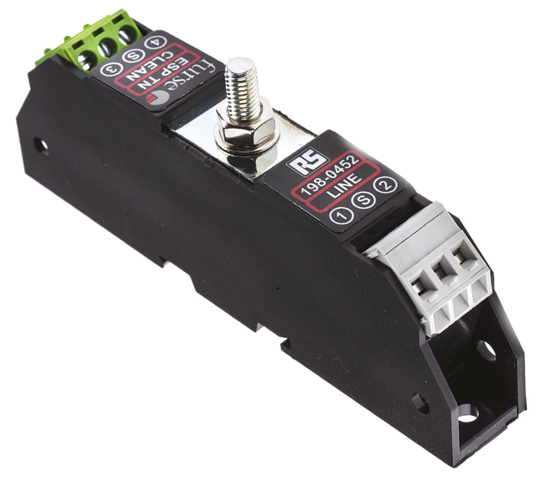 WJ Furse, ESP D/TN Surge Suppressor Unit 296 V Maximum Voltage Rating 5kA Maximum Surge Current Telephone Line Protector