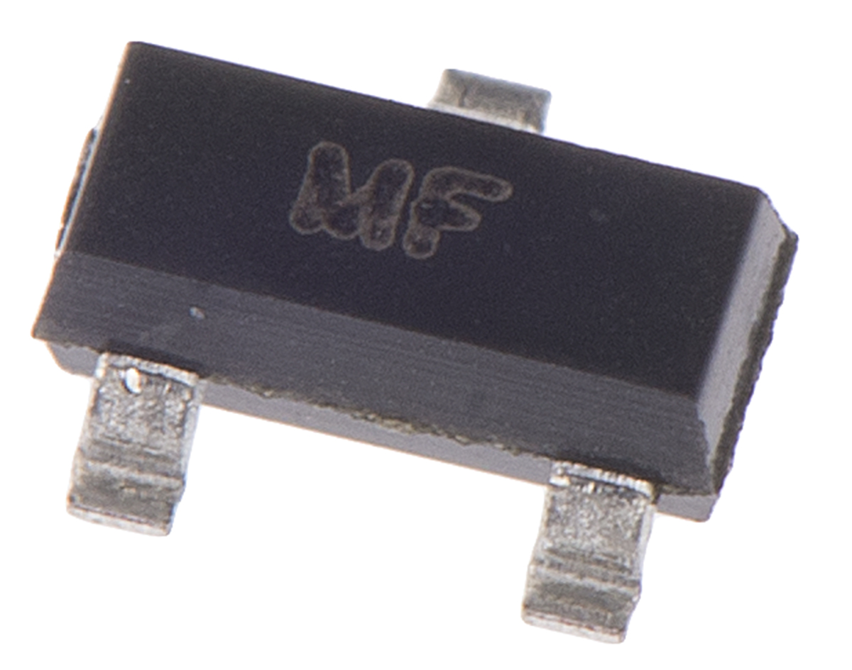 DiodesZetex Type N-Channel MOSFET, 100 mA, 100 V Enhancement, 3-Pin SOT-23 ZVN3310FTA