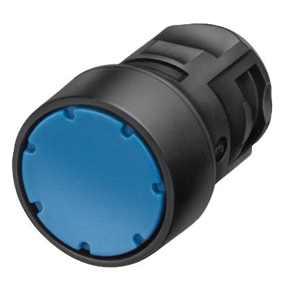 Siemens 3SB Series Black Momentary Push Button, 16mm Cutout