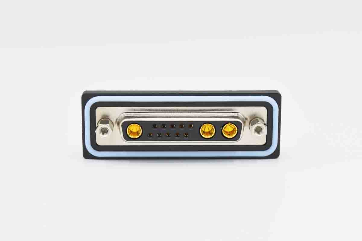 Norcomp SDF 9 Way Vertical PCB D-sub Connector Socket, 2.74mm Pitch, with 4-40 Boardlocks