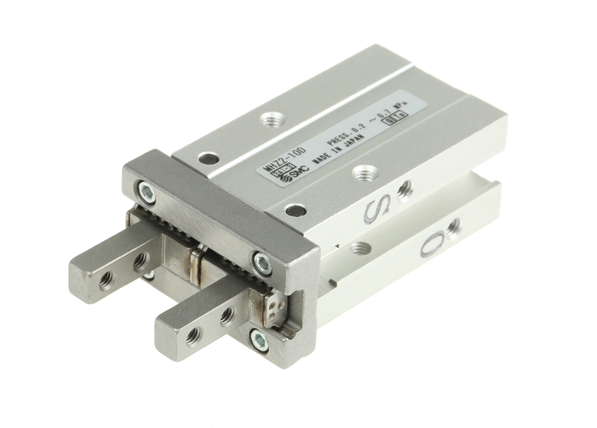 SMC 2 Finger Double Action Pneumatic Gripper, MHZ2-10D, Parallel Gripping Type