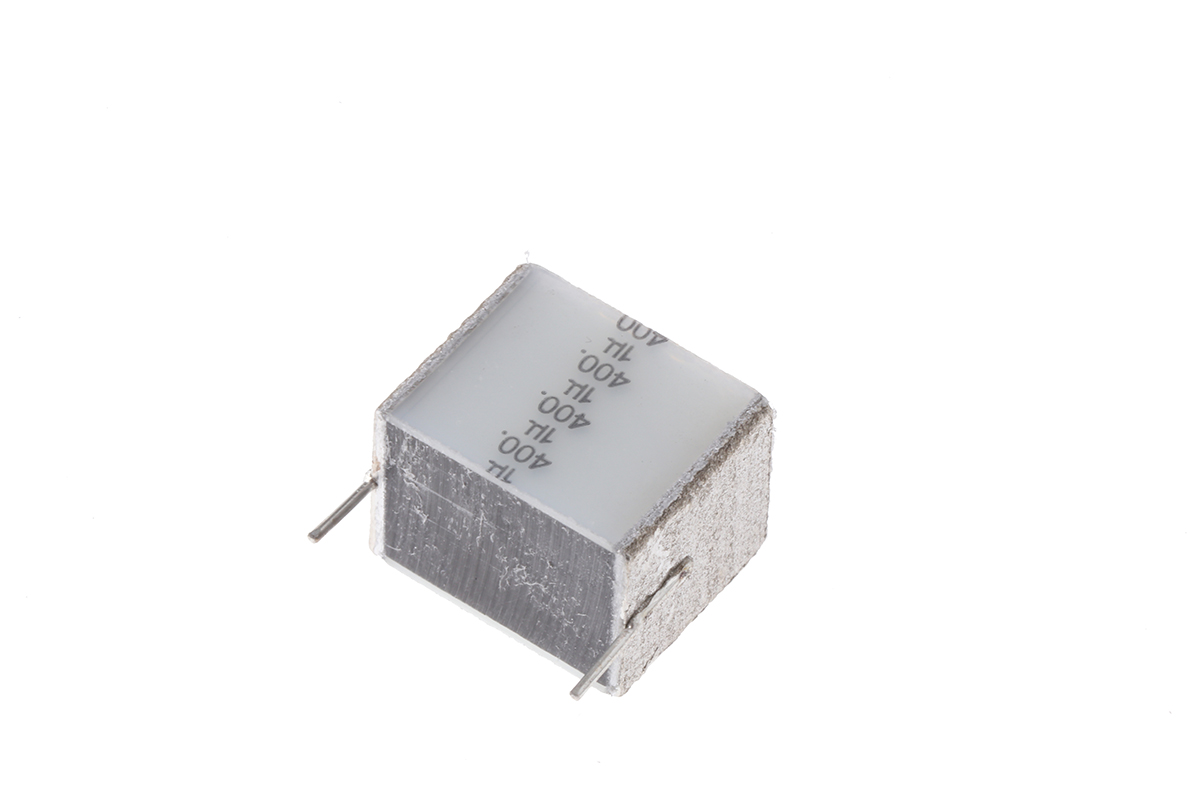 EPCOS B32562 Polyester Film Capacitor, 200 V ac, 400 V dc, ±10%, 1μF, Through Hole
