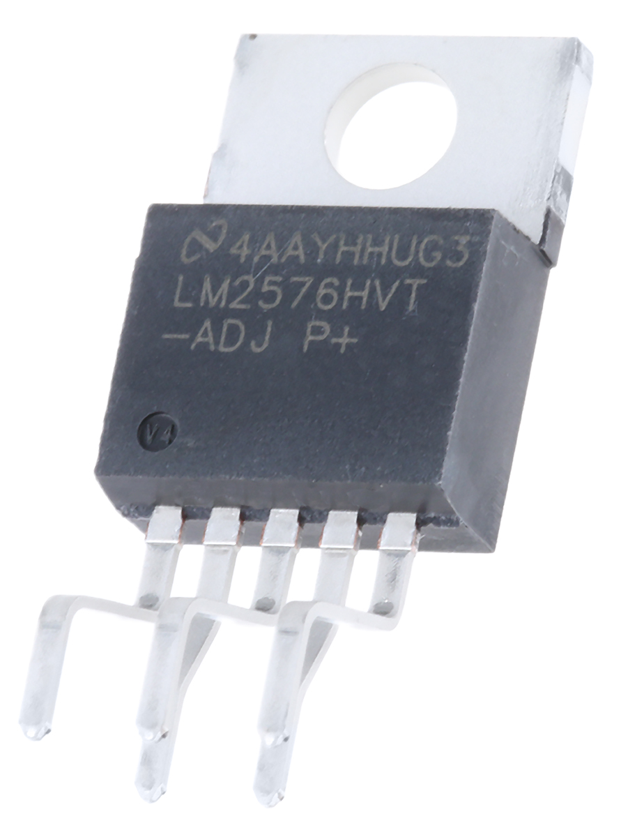 Texas Instruments LM2576HVT-ADJ/LF03, 5-Channel Buck, Boost, Buck Converter, 3 A, 57 V 52 kHz, TO-220 5-Pin