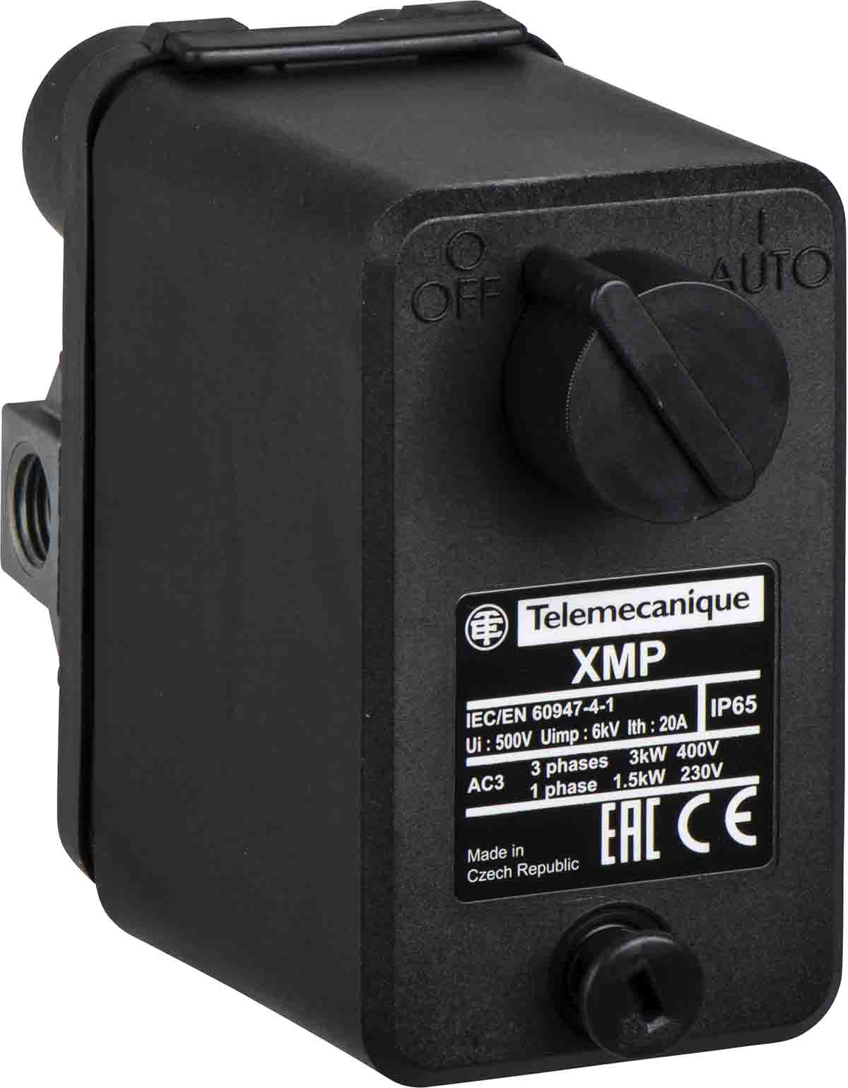 Telemecanique Sensors Pressure Sensor, 1.3bar Min, 12bar Max, 2 NC Output, Differential Reading