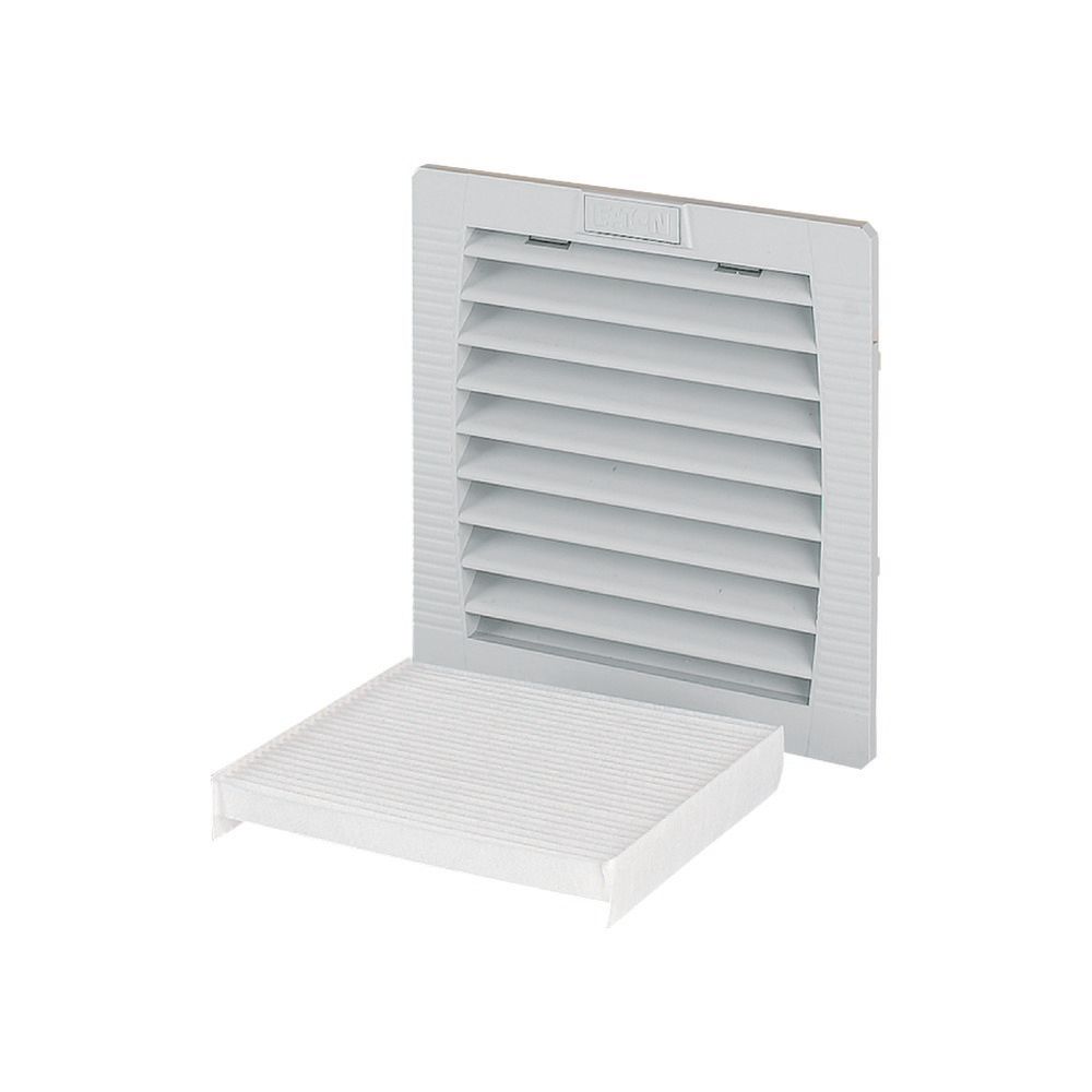Eaton xEffect E-FAN Series Fan Filter for 125 x 125mm Fans, Plastic Filter, Plastic Frame, 145 x 145 x 26mm