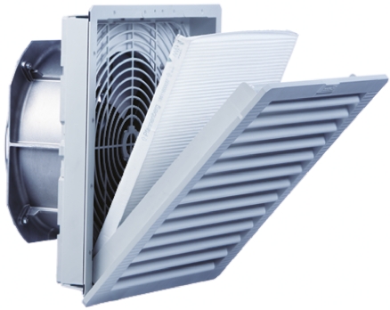 Pfannenberg PF 65.000 SL Series Filter Fan, 230 V ac, AC Operation, 423m³/h Filtered, 550m³/h Unimpeded, IP55, 320 x