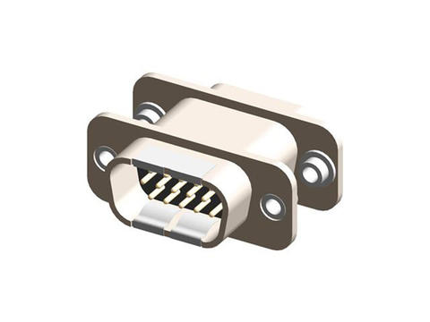 Molex 73283 15 Way Panel Mount D-sub Connector Male/Female, 2.29mm Pitch, with Hardware