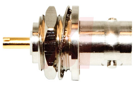 Mueller Electric, Jack Panel Mount BNC Connector, 50Ω, Straight Body