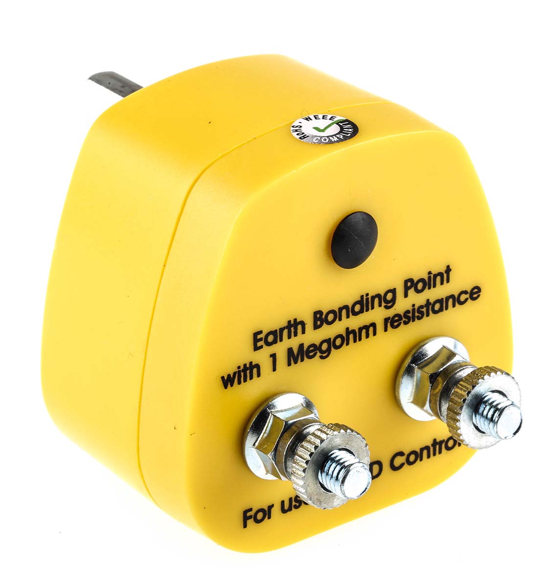 RS PRO ESD Earth Bonding Plug With 2x2BA Binding Posts