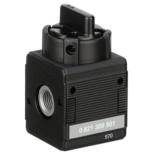 EMERSON ? AVENTICS Rotary Knob 3/2 Pneumatic Manual Control Valve NL2-BAV Series, G 1/4, 1/4in, III B