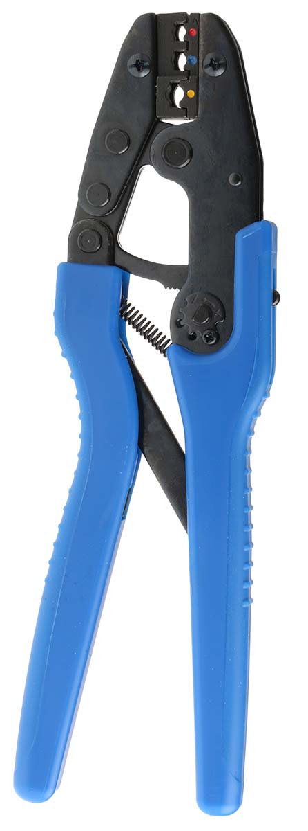 RS PRO Hand Ratcheting Crimp Tool for Insulated Connectors, 1.25→5.5mm² Wire
