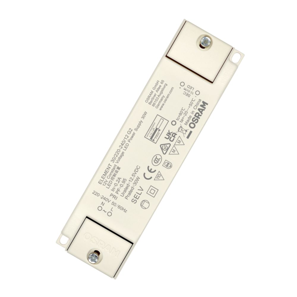 Osram LED Driver, 12.5V Output, 30W Output, Constant Voltage