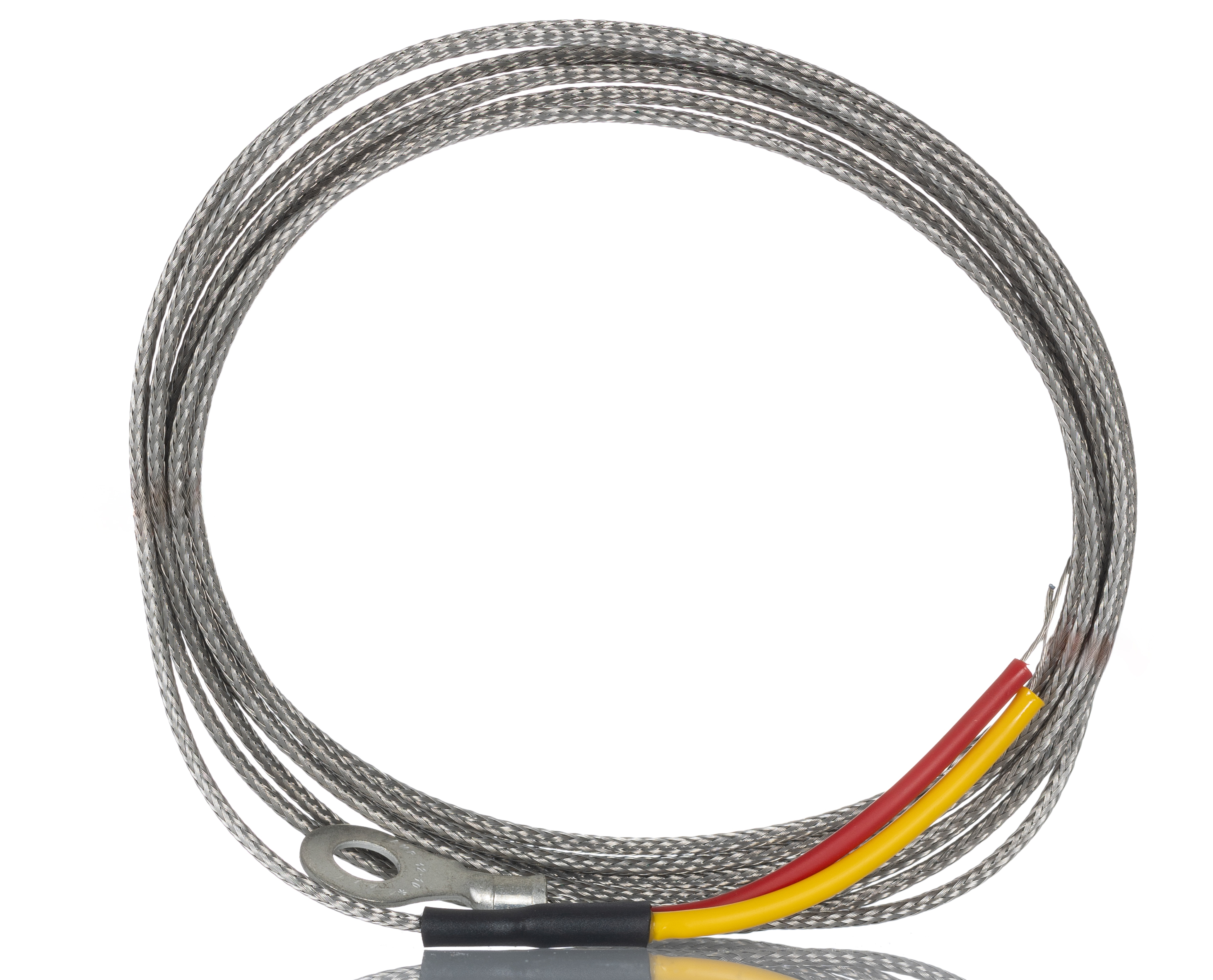 RS PRO Type K Washer Thermocouple 2m Length, 6mm Diameter → +350°C