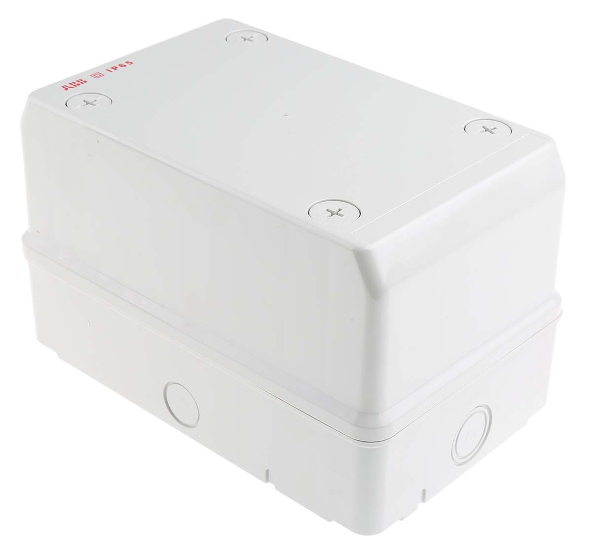 ABB White Polycarbonate Junction Box, IP65, 140 x 140 x 220mm
