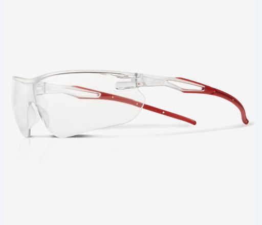 Riley LIGERA Anti-Mist UV Safety Glasses, Clear Polycarbonate Lens, Vented