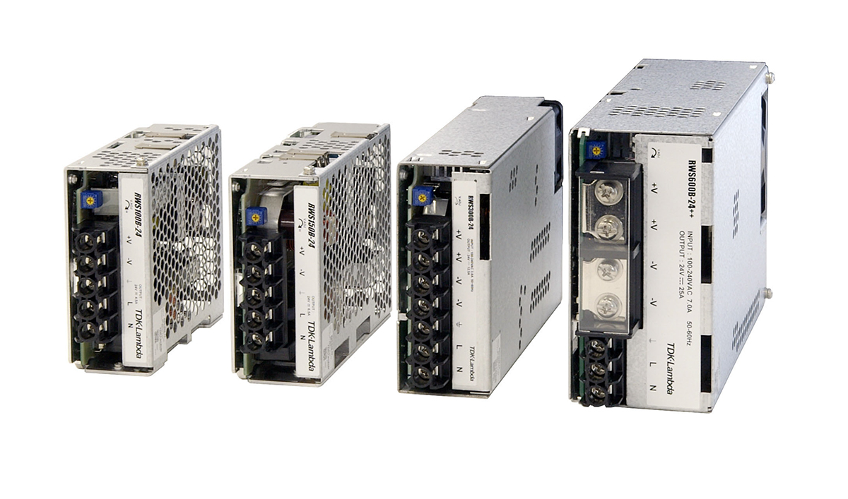 TDK-Lambda Switching Power Supply, RWS1500B-24/ME, 24V dc, 63A, 1.5kW, 1 Output, 120 → 340 V dc, 85 → 265
