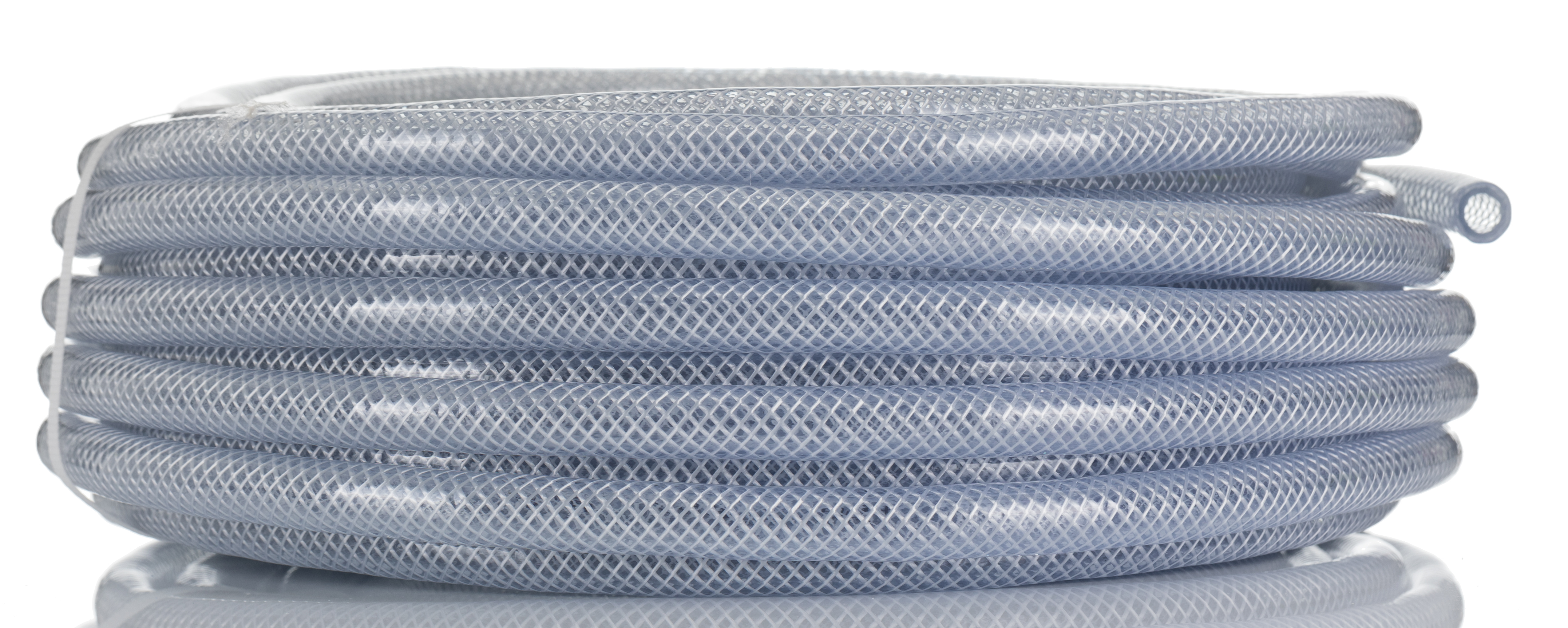 RS PRO PVC, Hose Pipe, 10mm ID, 16mm OD, Clear, 25m