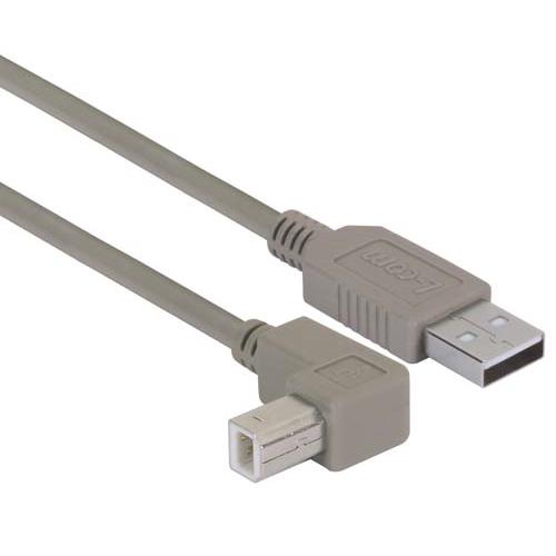 L-Com USB 2.0, Male USB to Male USB, 1m