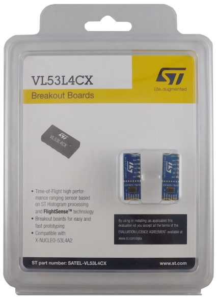 STMicroelectronics SATEL ToF Sensor Evaluation Board VL53L4CX