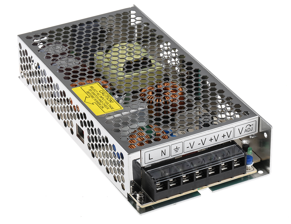 TDK-Lambda Switching Power Supply, LS150-36, 36V dc, 4.3A, 150W, 1 Output, 248 → 273 V dc, 76 → 264 V ac,