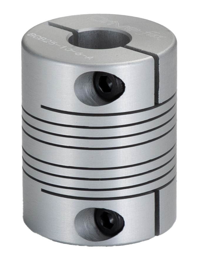 RS PRO Beam Coupling, 25.4mm Outside Diameter, 8 x 10mm Bore, 31.8mm Length Flexible Beam Coupling