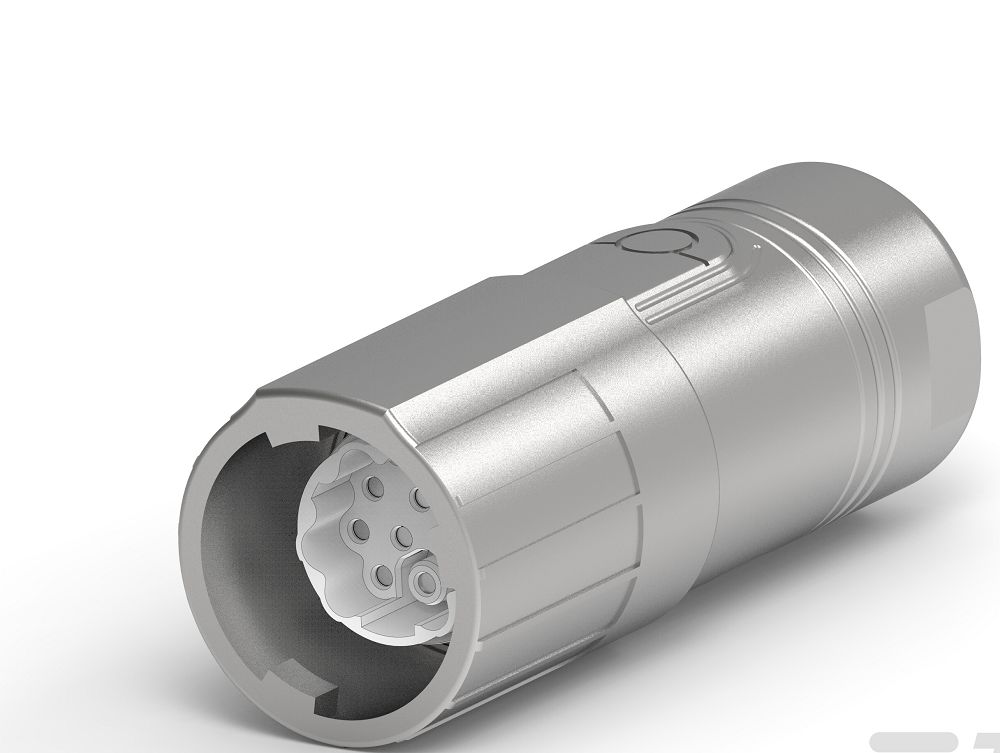 TE Connectivity Circular Connector, 12 Contacts, Panel, M15 Connector, Plug, Male, IP67, 615 Series