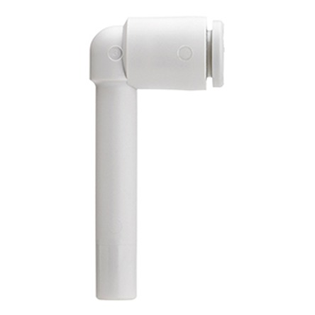 SMC KQ2W Series Plug-in Elbow, 4 mm to Push In 4 mm, Tube-to-Tube Connection Style