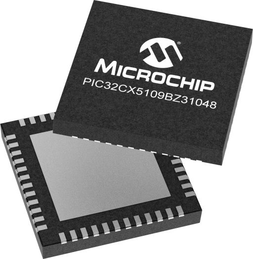 Microchip PIC32CX5109BZ31048-V/ZWX, Bluetooth, ZigBee Zigbee System On Chip SOC for IEEE 802.15.4, ZigBee, 48-Pin QFN