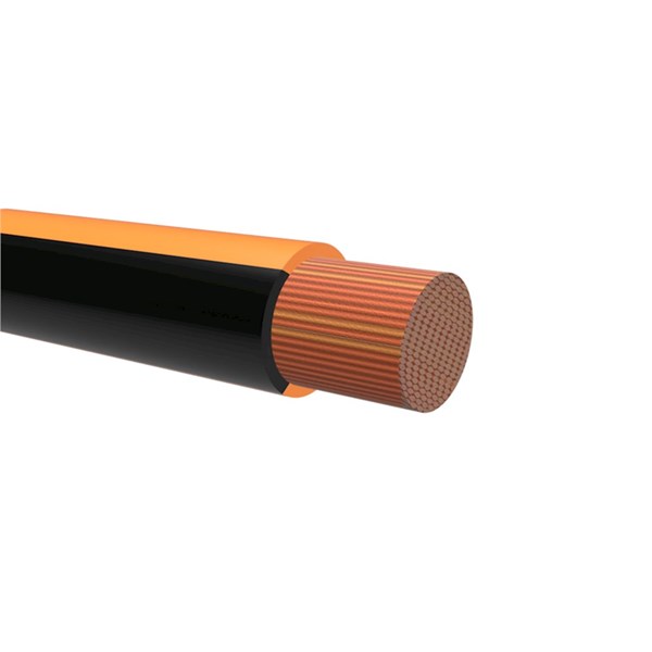 NEMIQ 50994 Series Black/Orange 1.5 mm² Hook Up Wire, 1, 100m, PVC Insulation, 50994-27-100