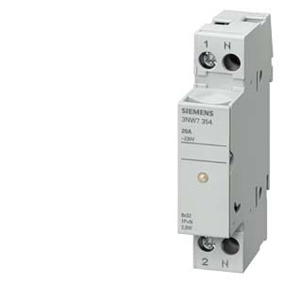 Siemens 32A Fuse Holder for 10 x 38mm Fuse, 1P + N, 690V