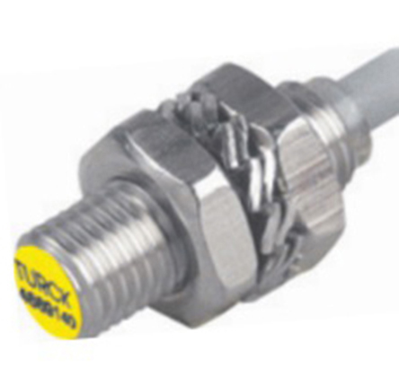Turck Inductive Threaded Barrel Proximity Sensor, M8, 2 mm Detection, PNP NO, 10 → 30 V dc