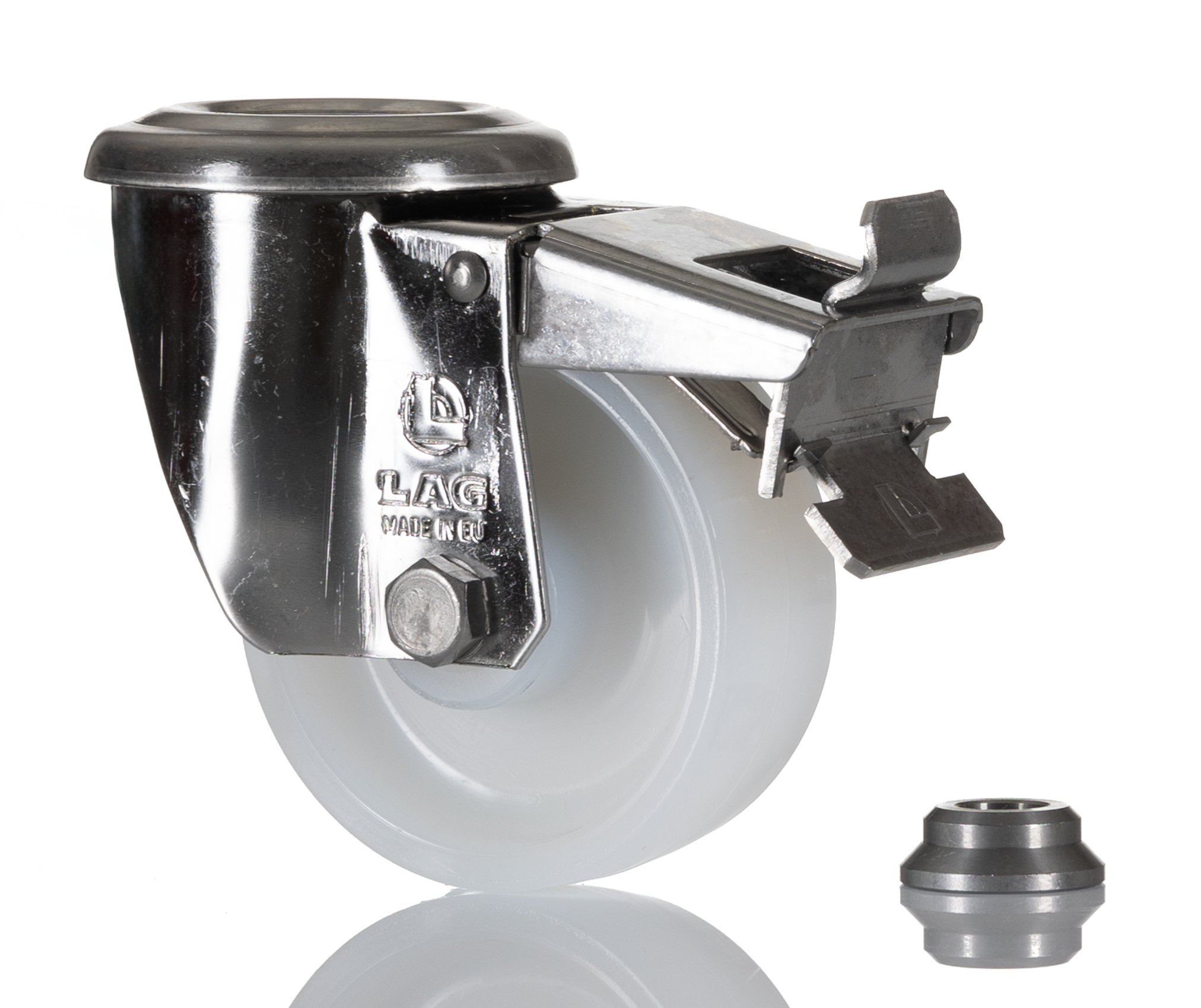 LAG Swivel Castor Wheel, 150kg Capacity, 80mm Wheel