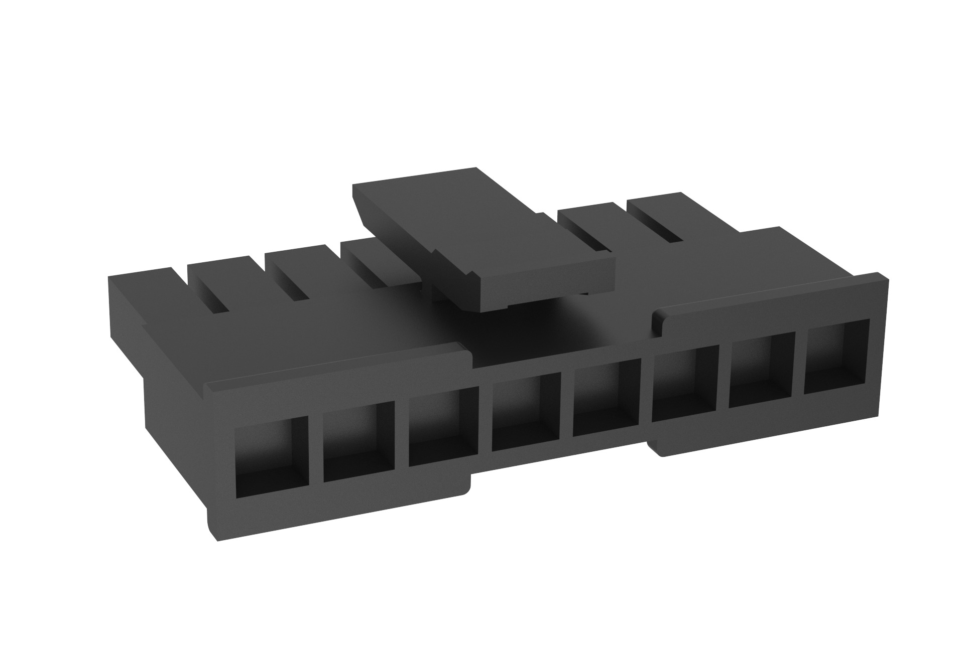 Amphenol Communications Solutions, G88MPH0821 Housing Plug, 3mm Pitch, 8 Way, 1 Row Vertical