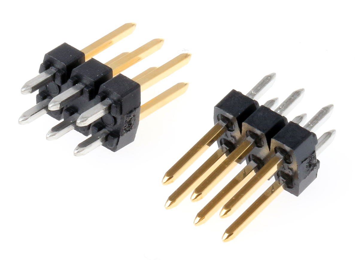 Molex C-Grid III Series Straight Through Hole Pin Header, 6 Contact(s), 2.54 mm Pitch, 2 Row, Unshrouded