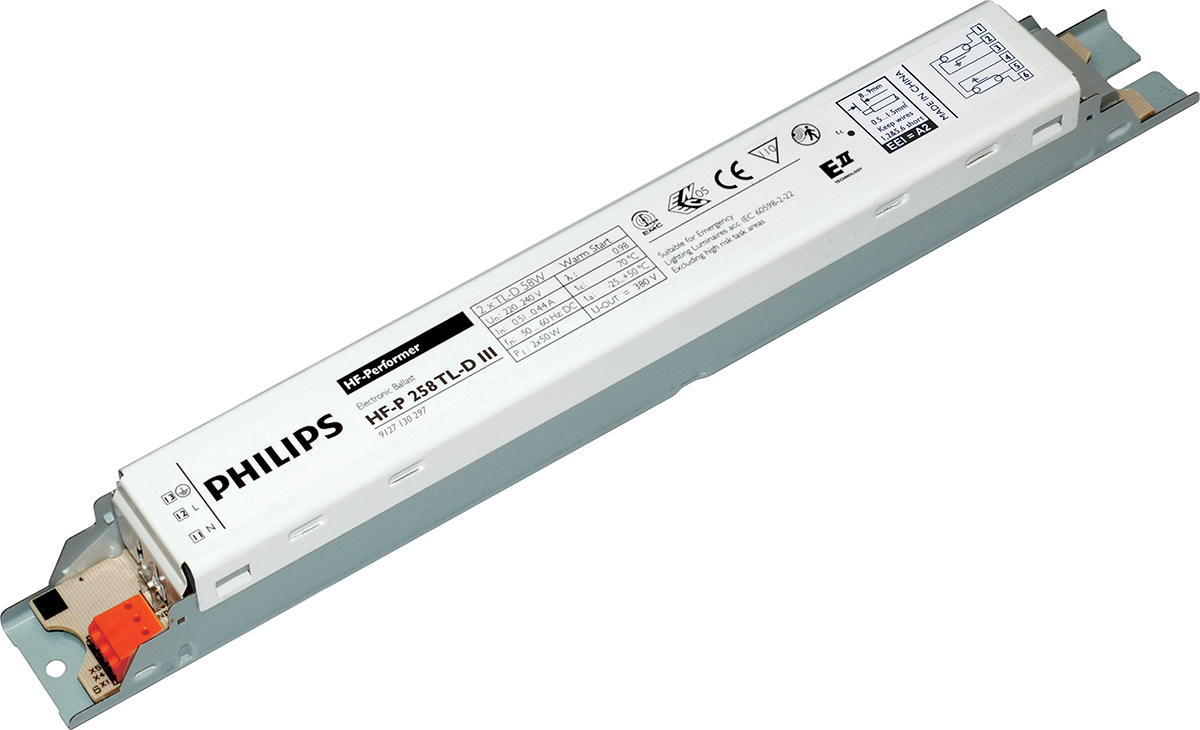 Philips Lighting Electronic Fluorescent Lighting Ballast, 220 → 240 V
