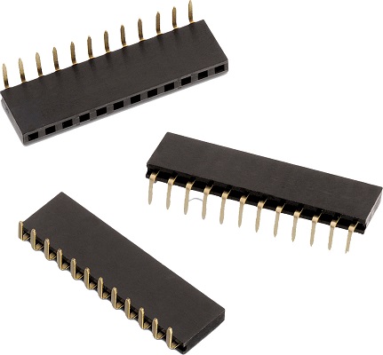 Wurth Elektronik WR-PHD Series Angled PCB Socket, 16-Contact, 1-Row, 2.54mm Pitch