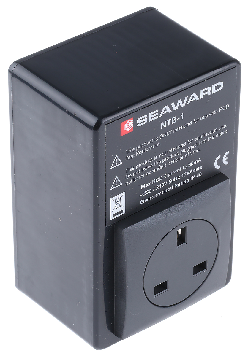 Seaward PAT Testing Adapter, For Use With Europa Plus, Prime Test 250, Prime Test 350, Supernova Elite