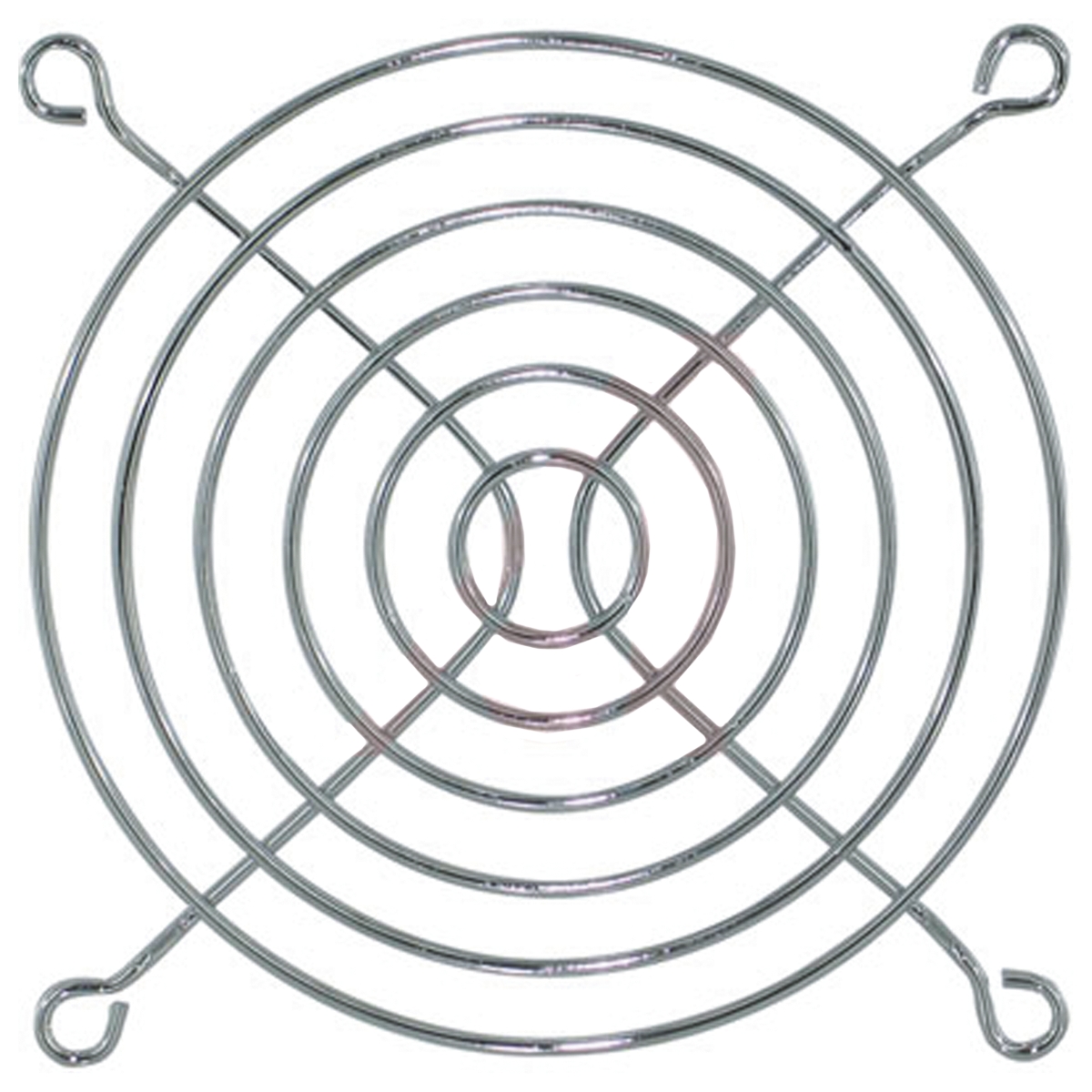 ebm-papst LZ23 Series Metal Finger Guard for 92mm Fans, 82.42mm Hole Spacing, 89.8 (Dia.)mm