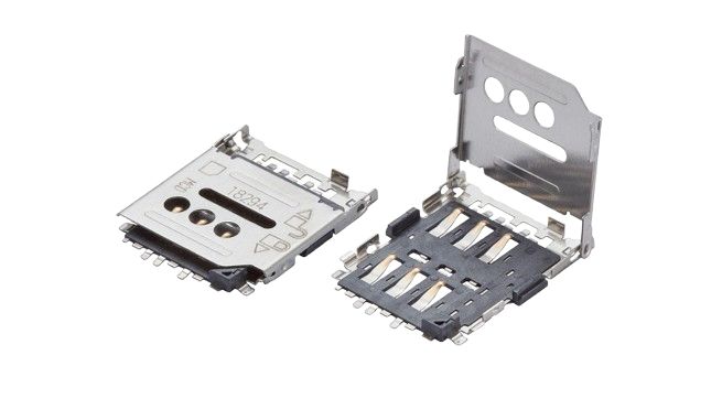 Molex, 78800 6 Way Push/Pull Micro Memory Card Connector With SMT Termination