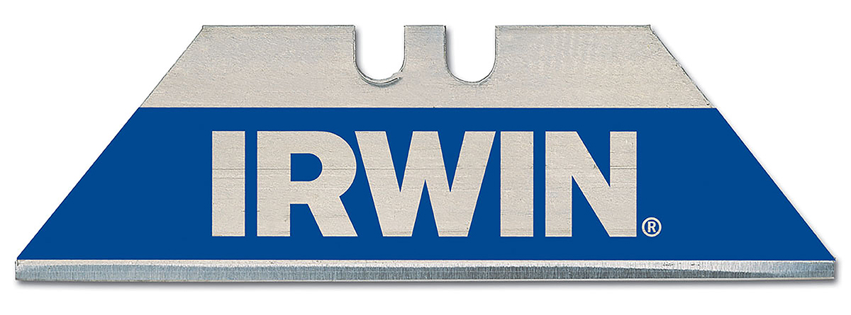 Irwin Flat Safety Knife Blade, 100 per Package