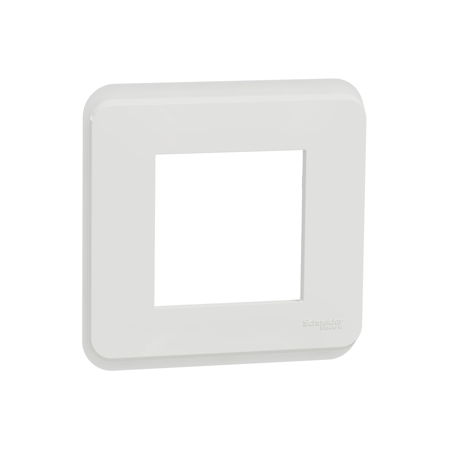 Schneider Electric Unica Pro Series Thermoplastic Frame, 85 x 85 x 10mm