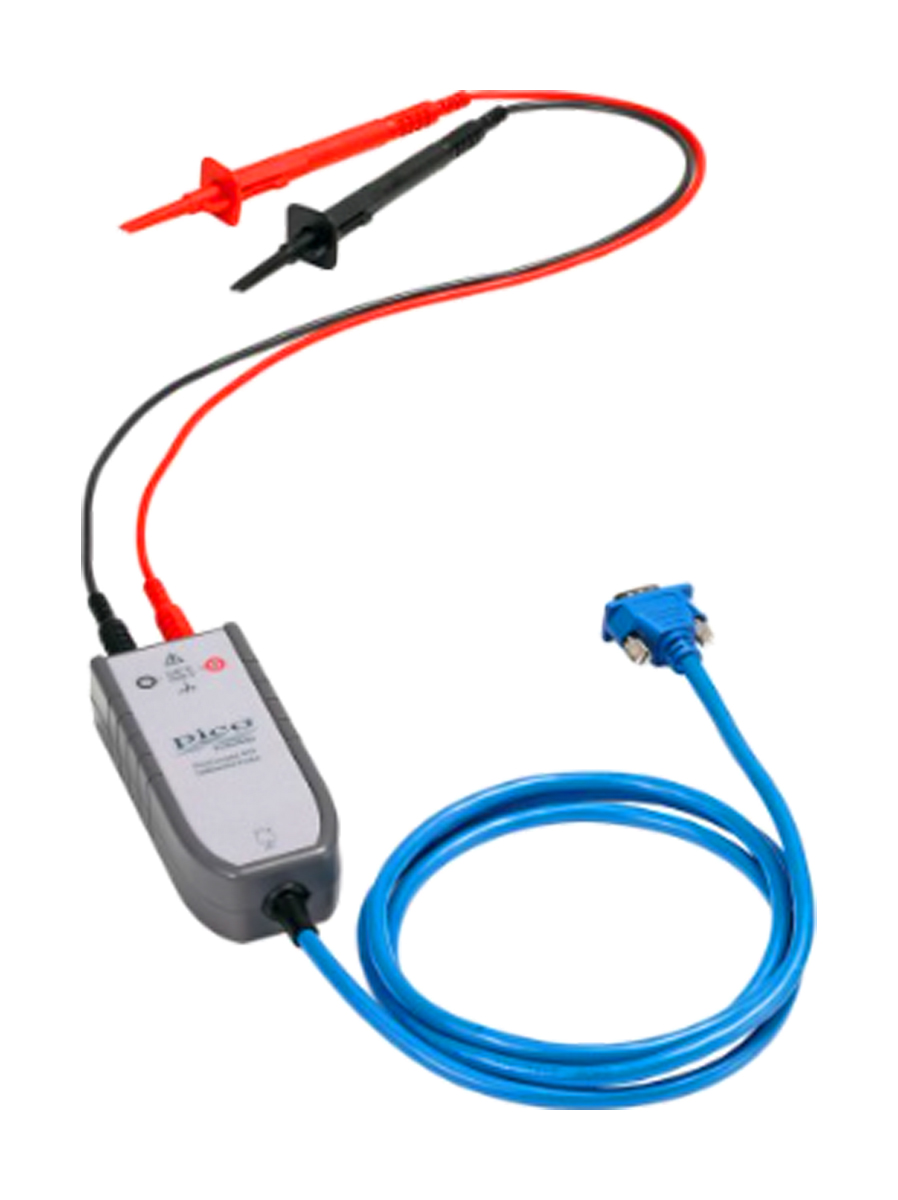 Pico Technology PicoConnect Series 442 Oscilloscope Probe, Differential Type, 10MHz, 1:25, D9 Connector Connector