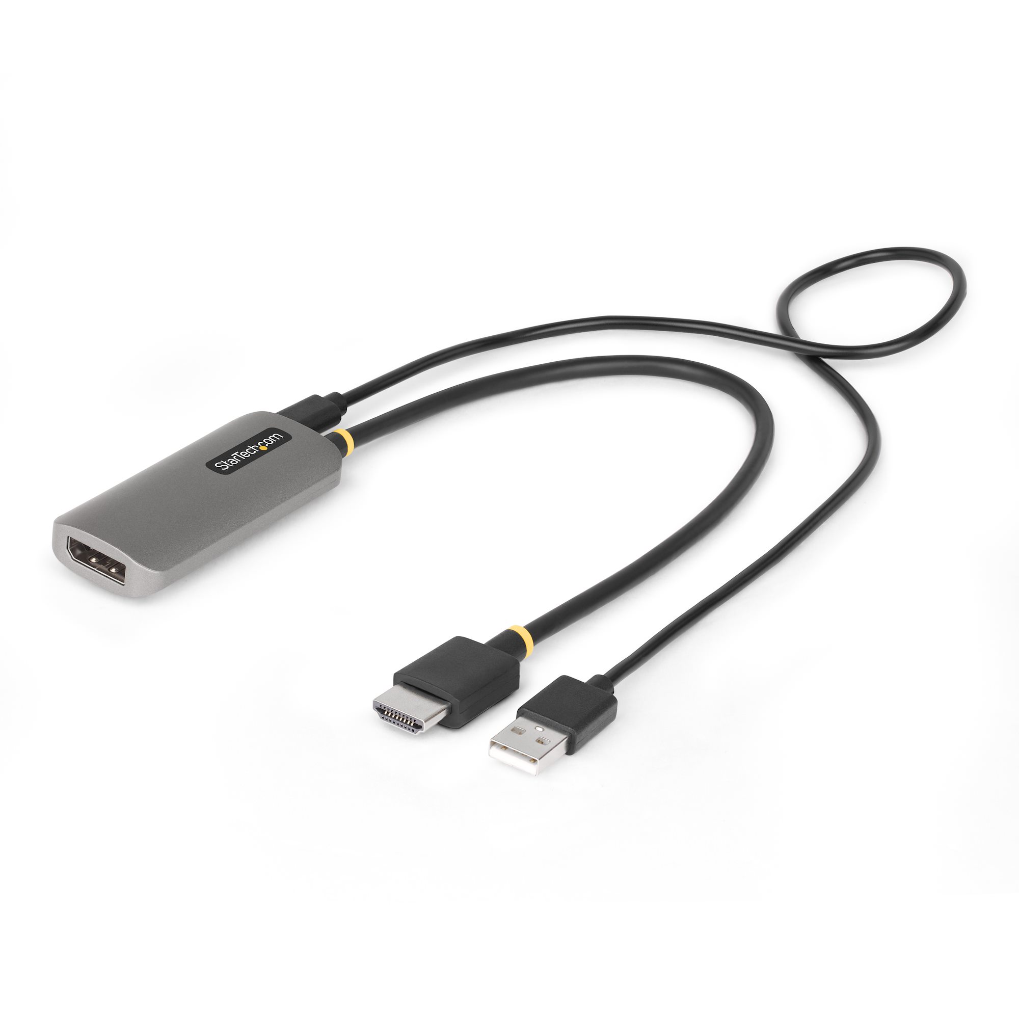 StarTech.com HDMI to DisplayPort Adapter Cable, 8K @60 Hz Maximum Resolution