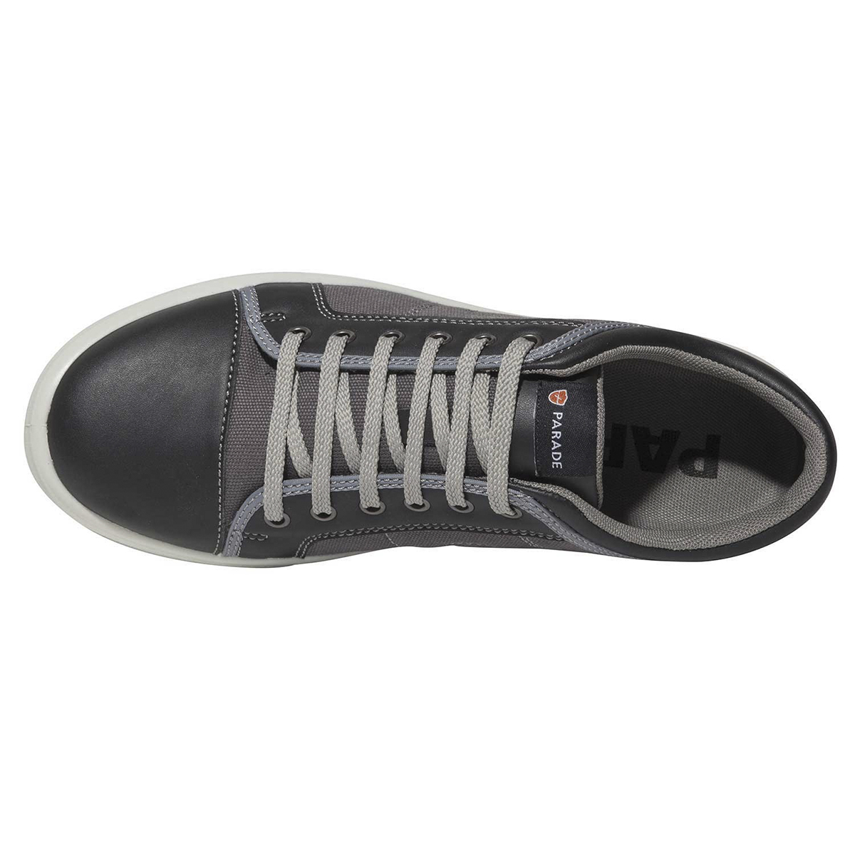 Parade Vance Unisex Black Stainless Steel Toe Capped Safety Trainers, UK 4, EU 37