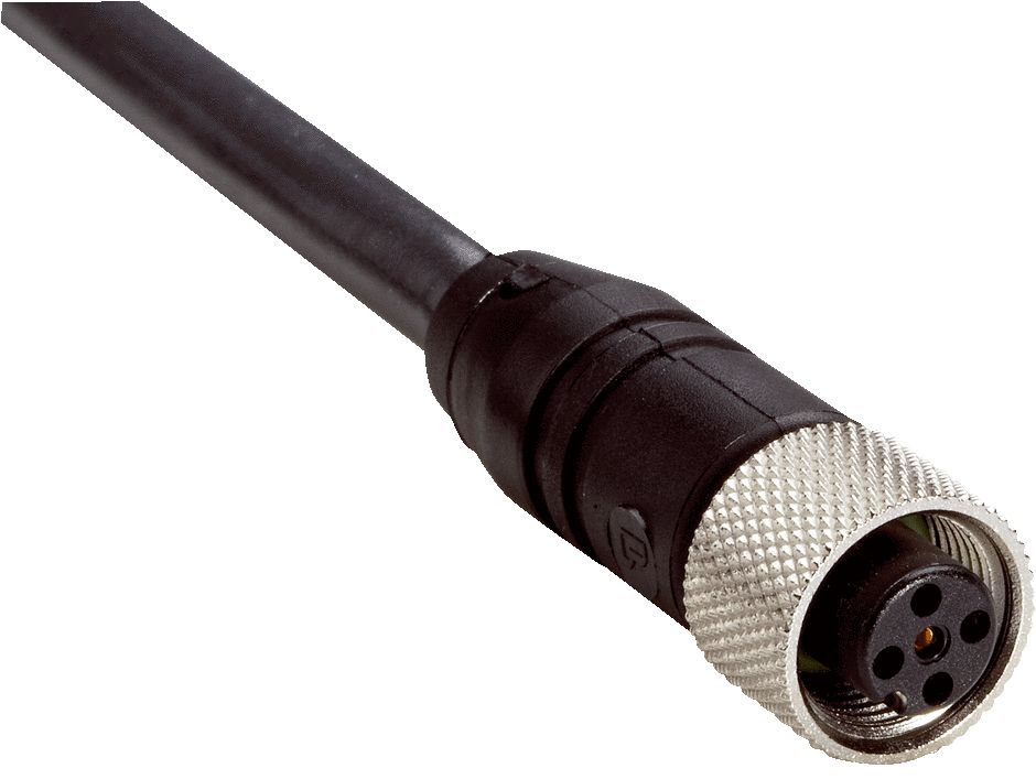 SICK Female 12 way Straight M12 to Unterminated Free Cable End Connector Cable, 2 m