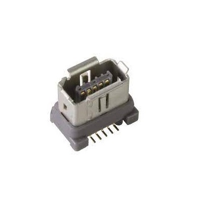 HARTING IX Industrial Series Ethernet Connector 1 Port 8 -Way